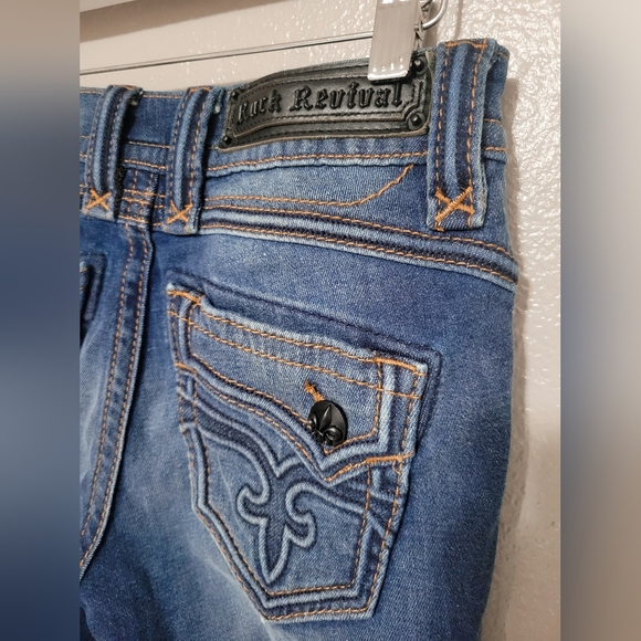 Rock Revival Barby Mid-Rise Skinny Jeans - Picture 3 of 5